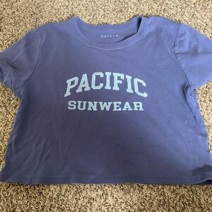 PacSun Blue Short Sleeve Tee